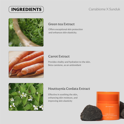 SUNDUK JEJEU CARRABIOME X Grinder Cleansing Balm
