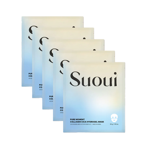 SUOUI Pure Moment Collagen Hydrogel Mask 1 box (5ea)