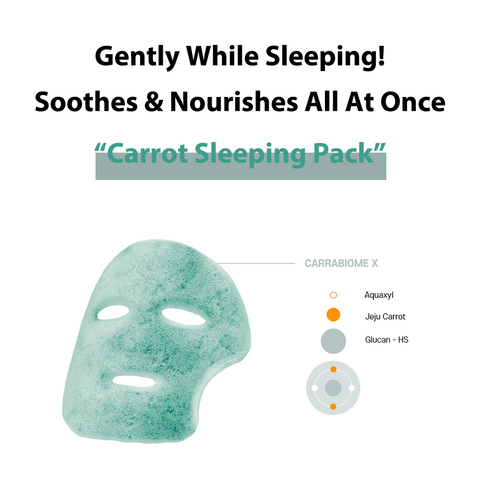 CARRABIOME X Pore Tightening Rebalance Carrot Sleeping Pack